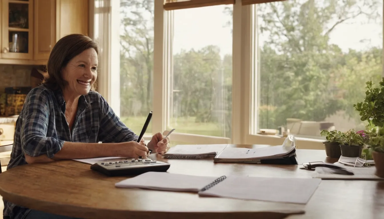 A homeowner comparing written concrete quotes at a kitchen table